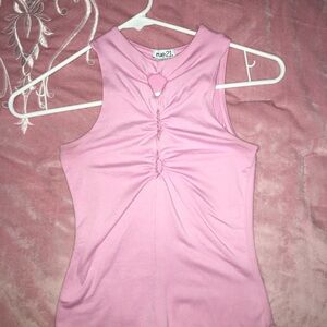 Rue21 Pink Sleeveless Top